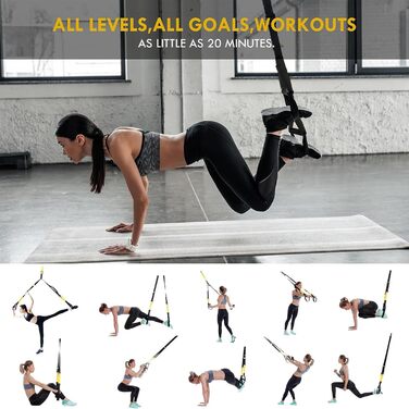 Шлінготренер Flintronic: Комплект для тренувань всього тіла вдома (Чорний)