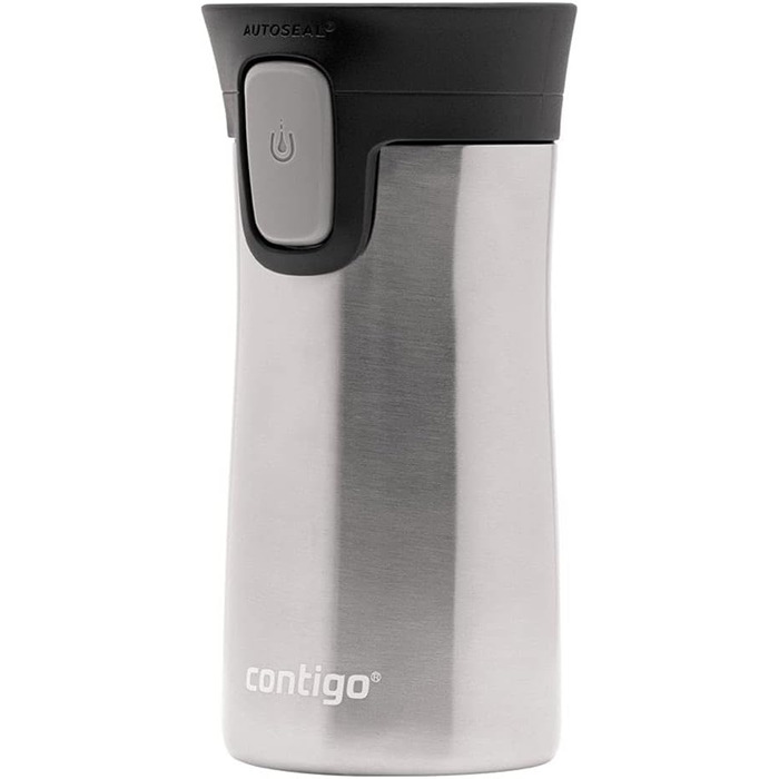 Термокухоль Contigo Pinnacle Autoseal 300 мл, нержавіюча сталь, для напоїв з собою, ізольований, герметичний, BPA-free