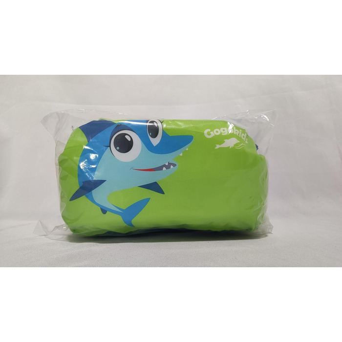 Надувні рукавики для плавання Gogokids Green Shark для дітей 2-6 років (15-30 кг)