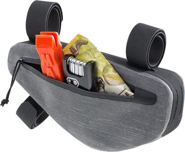 Універсальна велосипедна сумка EVOC MULTI FRAME PACK WP M, водонепроникна, для рами, легка, 1,2 л, карбон сірий