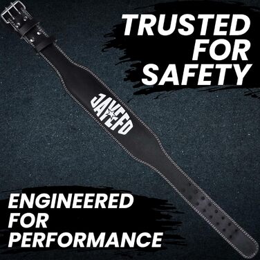 Підтримка попереку Jayefo для важкої атлетики: ремінь для тренувань, пауерліфтингу, бодібілдингу (чорний, X-Large)