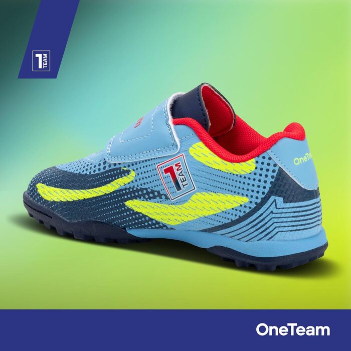 Дитячі футбольні бутси OneTeam Robero Junior TF для штучного покриття - синій, розмір 25 (26 EU)