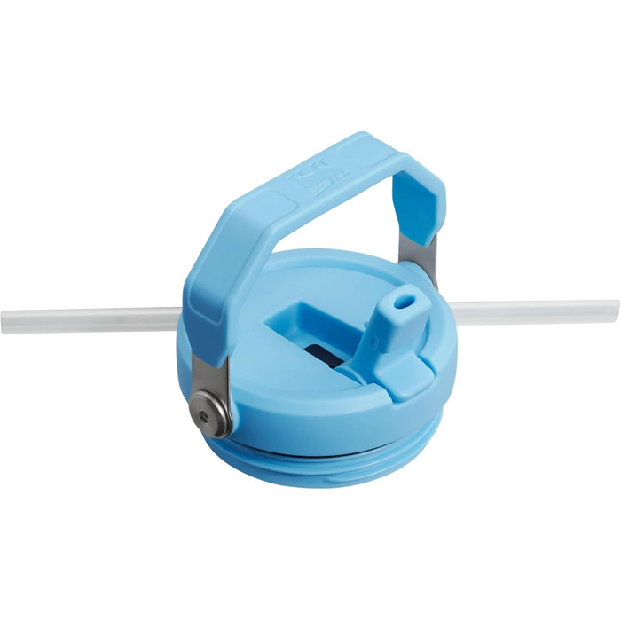 Термокружка Stanley Flip Straw 0.89 л з трубочкою, синя, BPA Free, для спорту та води, тримає холод 12+ годин, можна мити в посудомийній машині