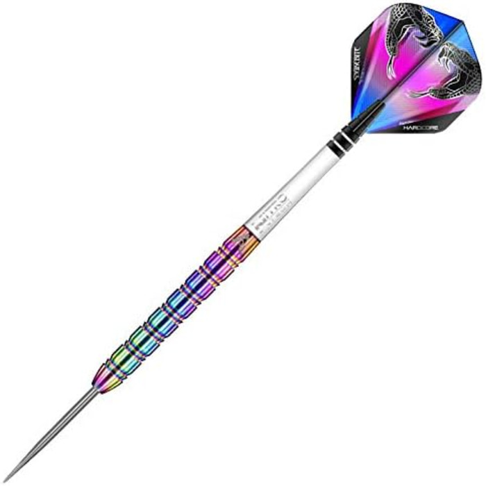 Професійний дротик Red Dragon Peter Wright Snakebite 1, вольфрамовий, 24 г, з крилами та стержнями