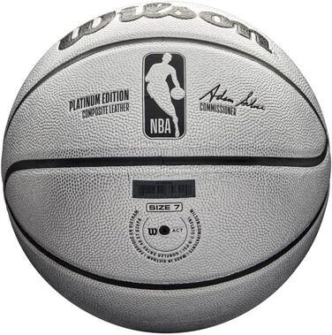 М'яч для баскетболу Wilson NBA Alliance Series Size 7 Platinum Edition