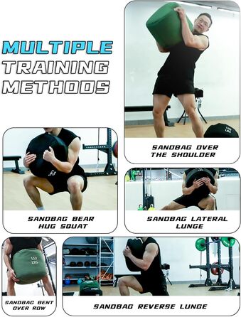 Мішок для тренувань Fitarc Sandsack - 150LB (зелений) - для крос-тренінгу та силових вправ