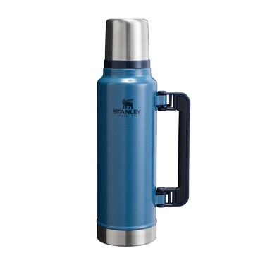 Термос Stanley Classic Legendary 1.4 л, нержавіюча сталь, 40 год утримання тепла/холоду, BPA-free, Hammertone Lake