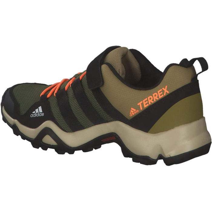 Дитячі трекінгові черевики Adidas Terrex Ax2r для туризму, 30 EU, чорно-сірі