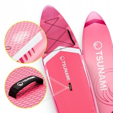 SUP-дошка Tsunami PRO 350 см, багатоколірна, з аксесуарами
