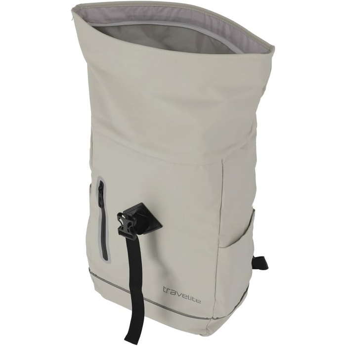 Рюкзак Travelite Rolltop водонепроникний для велосипеда та відпочинку, з ролтоп-застібкою та світловідбивачами, 48 см, 19 л