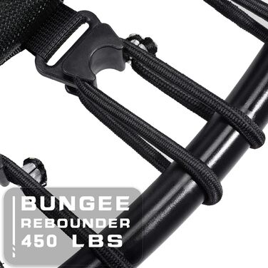 Трамплін для фітнесу DARCHEN 450F рожевий без ручки – для дому та занять спортом