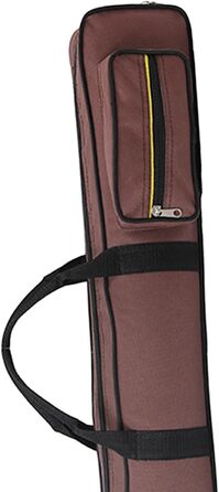 Чохол для кия Billard Pool Queue: захист від подряпин, зручне зберігання (колір кавовий)