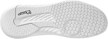 Дитячі гандбольні кросівки Kempa Kourtfly Jr – білий, червоний, чорний (36 EU, білий золотий)