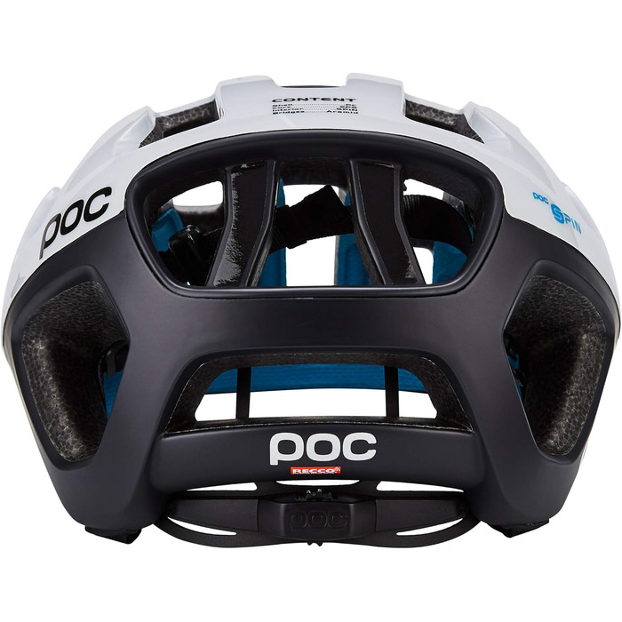 Велошолом POC Octal X MIPS Hydrogen White S (50-56 см), максимально вентильований, розширена захисна оболонка для гравелу та циклокросу, модель 2021