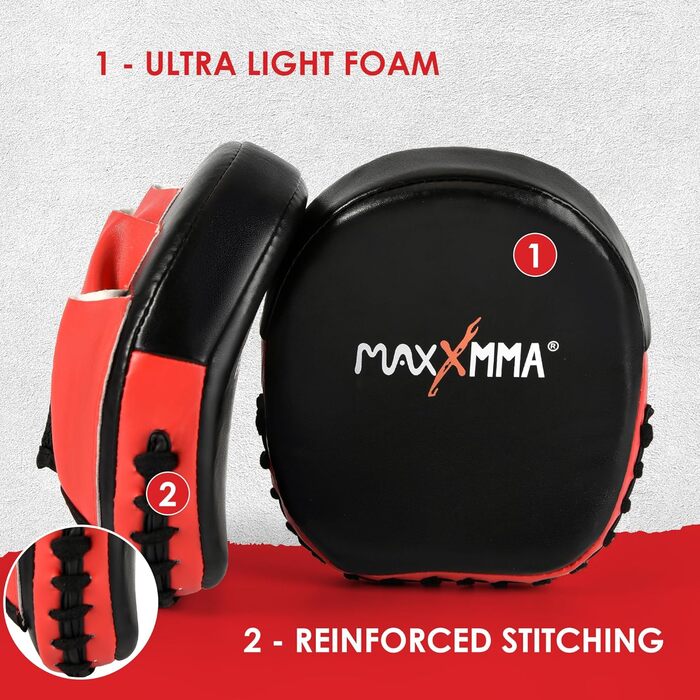 Рукавички для боксу MaxxMMA Micro Focus, рукавички для ударів, MMA, кікбоксинг, муай-тай, фітнес