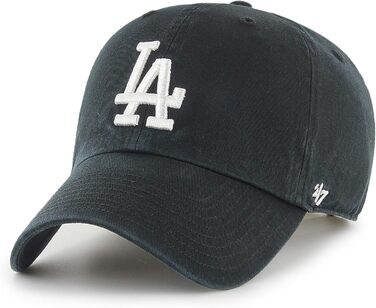 Кепка бейсболка MLB Los Angeles Dodgers, унісекс, чорний, регульована