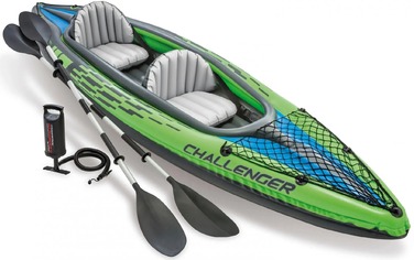 Надувний двомісний каяк INTEX Challenger K2 + весла, 68306 NP