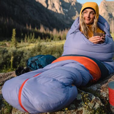 Сплячий мішок Marmot Teton для жінок, пуховий, 650 кудрявий гусячий пух, -40°C, 168 см, 183 см