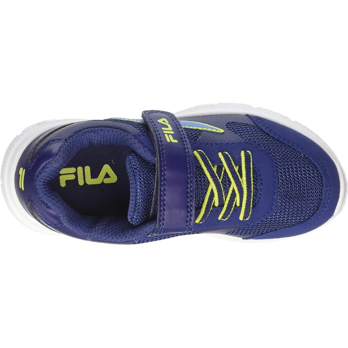 Детские кроссовки Fila Unisex Kinder Jumbler 2 V - Medieval Blue Safety Yellow (35 EU)