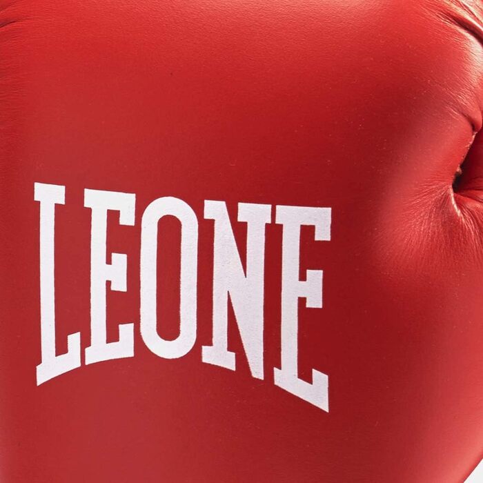 Боксерські рукавички LEONE 1947 GN010, унісекс, червоні, 10 OZ, для змагань