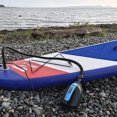 Електричний насос для SUP дошки Ruitx 16PSI, 12V, для SUP, човнів, наметів, синій