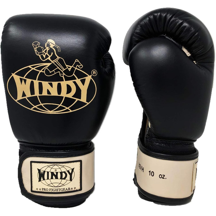 Боксерські рукавички Windy для Муай Тай, шкіряні
