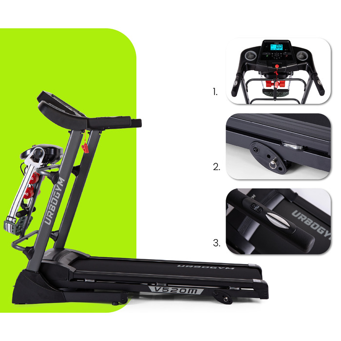 Електрична бігова доріжка Urbogym V520M (до 130 кг)