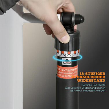 Сходи-степер SPORTNOW для дому, складаний з LCD-екраном, датчиком пульсу, 12 рівнів опору, компактний вертикальний клімбер для кардіотренувань та загальної фізичної підготовки