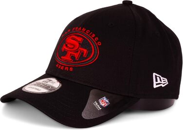 Кепка New Era New York Yankees 39thirty Flexfit чорна, універсальний розмір