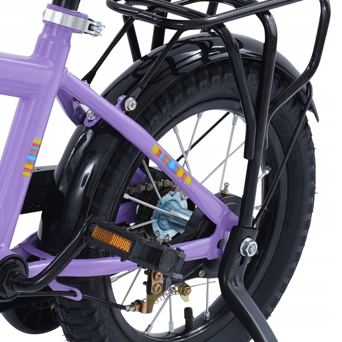 Дитячий велосипед 14 дюймів з кошиком, для дітей від 3 до 6 років