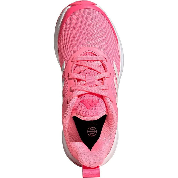 Дитячі кросівки adidas Fortarun K для тренувань (40 EU, рожевий, білий, пурпурний)