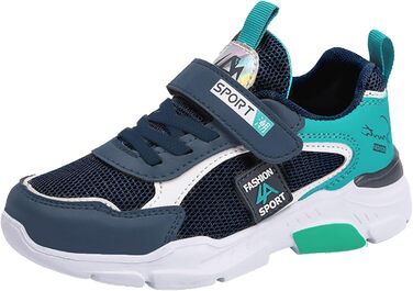 Дитячі халапи/спортивні кросівки для дому та вулиці: зручні, дихаючі, з антиковзанням, блакитні (35 EU)