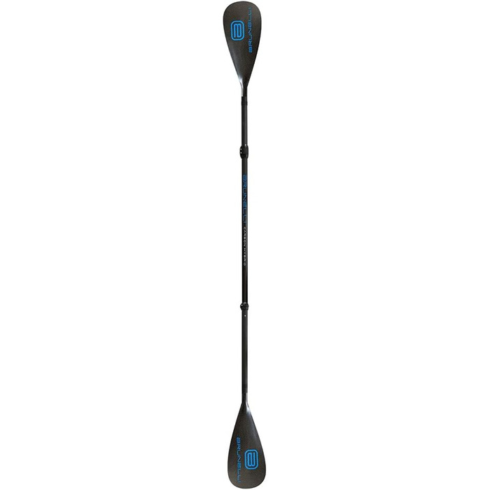 Весло для каяка та SUP Brunelli Carbon Hybrid Dual Tech, 2-в-1, 180-220 см, 4-складове