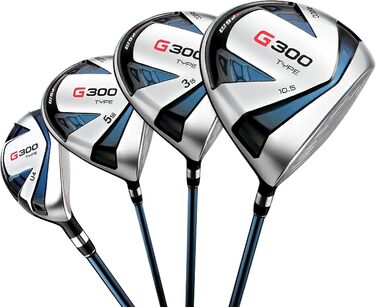 Набір гольф-клубу PGM для чоловіків – 9/12 штук, драйвер Titan #1, міцні залізи, прощальний паттер, для правшів та лівшів, 12 гольф-клубу з графітовим сердечником