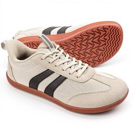 Кросівки-босоніжки Sosenfer Barfußschuhe унісекс, slip-on з широким носком та сіткою, хакі, 44 EU