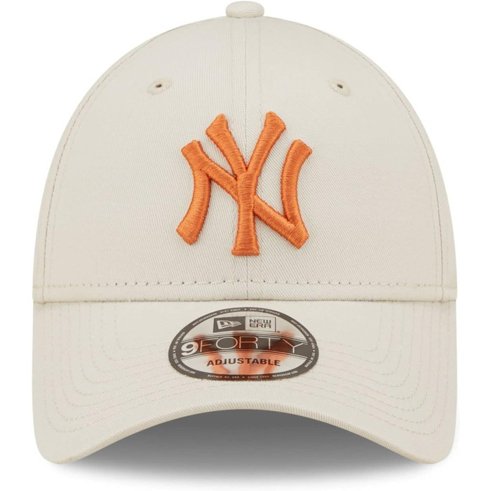 Кепка New Era 9FORTY II New York Yankees - Бейсболка MLB, Однорозмірний, Бежевий