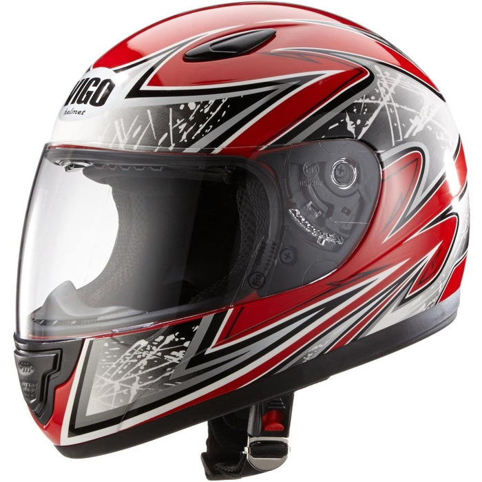 Дитячий мотошолом protectWEAR SA03 червоний, XXXS (Youth S)
