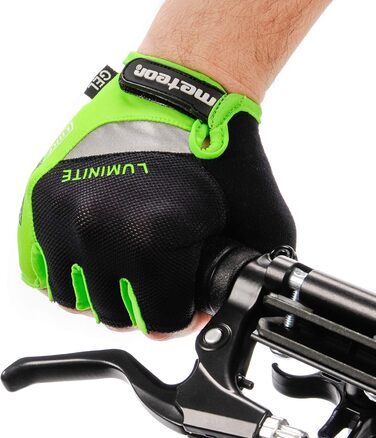 Рукавички для гірського велосипеда Meteor Radhandschuhe Gel GX31 Green - чоловічі, жіночі, дитячі, для даунхілу та хайкінгу