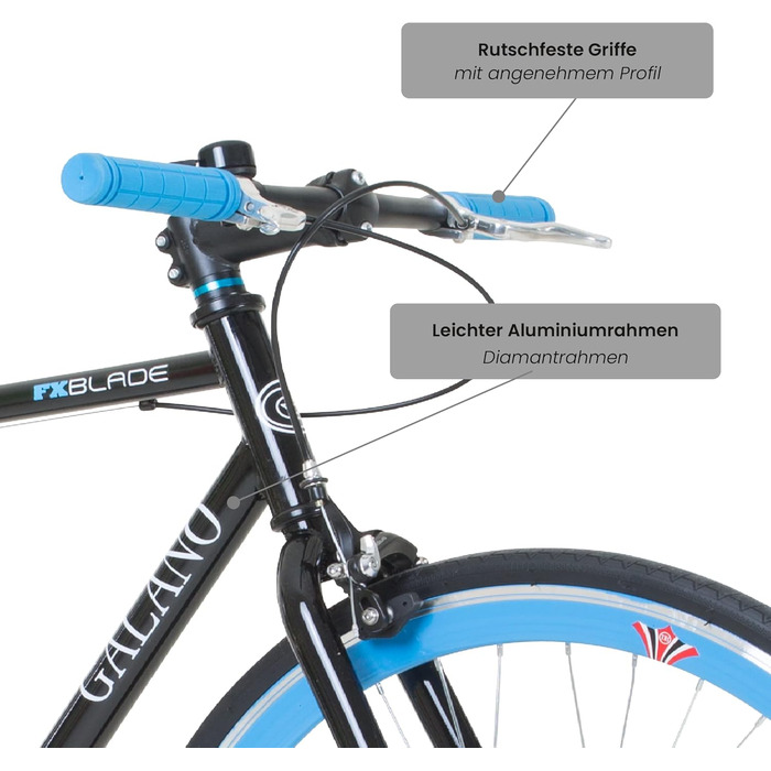 Велосипед Galano Blade Fixie 28