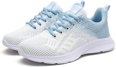 Спортивні кросівки для чоловіків та жінок. Підходять для бігу, фітнесу, прогулянок та активного відпочинку. Розміри 35-45 EU, колір блакитний.