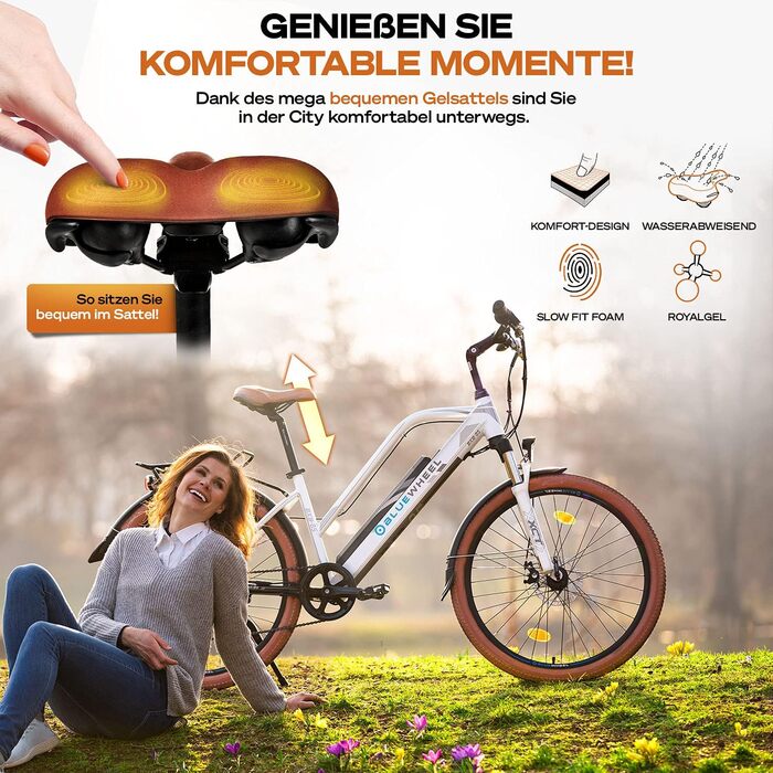 Електровелосипед BLUEWHEEL BXB85 26