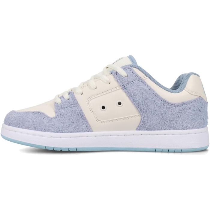 DC Shoes Manteca 4: жіночі шкіряні кросівки (37.5 EU, блакитно-білі)