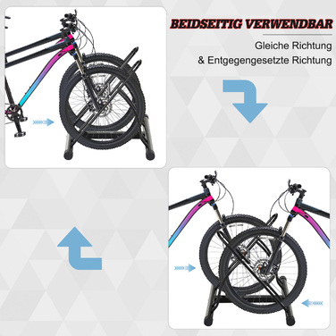 Підставка для велосипеда, стійка для збирання, аксесуари для велосипеда, метал, чорний колір, розміри 60 x 54 x 57 см