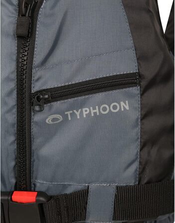 Рятувальний жилет Typhoon AMROK 50N, графіт/чорний, XL-XXL, універсальний розмір, 2024, багато кольорів