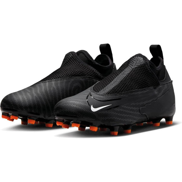 Дитячі футбольні кросівки Nike Phantom Gx Academy DF FG/MG, 36 EU, чорний/білий/сірий