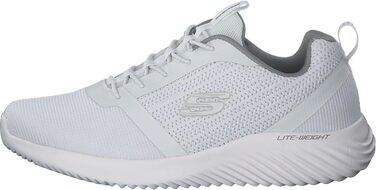 Чоловічі кросівки Skechers Bounder – білі, розмір 41 EU, сітка та PU оздоблення