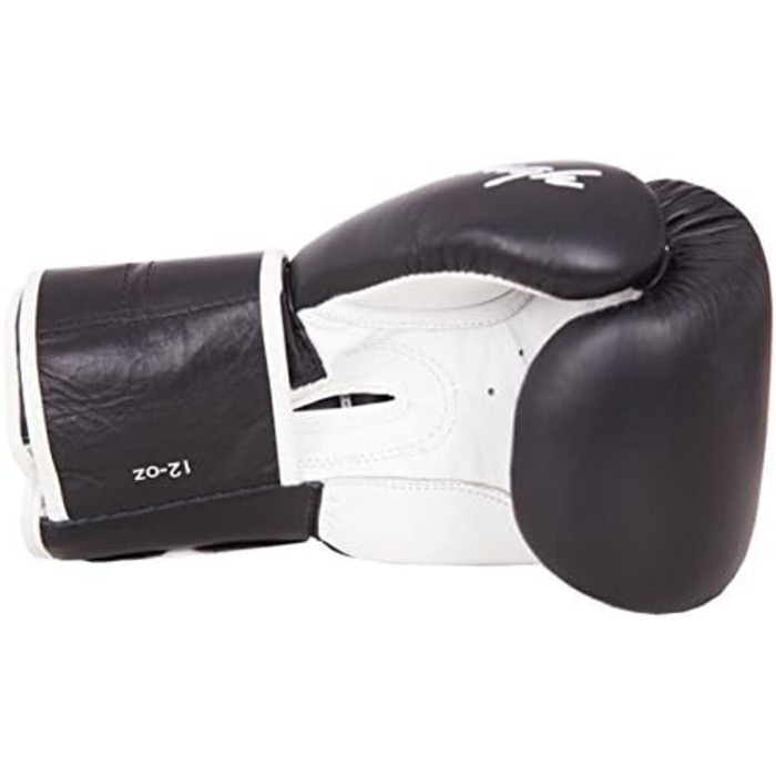 Боксерські рукавички BenLee Tough Leather Thai Gloves чорного кольору, розмір 16
