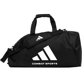 Сумка для тренувань adidas 2-в-1 чорна/біла, 83 л