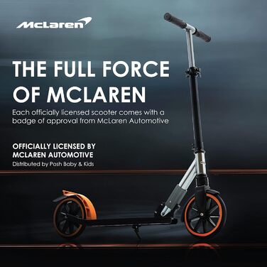 Самокат трюковий McLaren для підлітків та дорослих (від 9 років) | Kickscooter