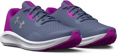 Кросівки дитячі Under Armour Charged Pursuit 3 (Aurora Purple/Metallic Silver) 38 EU